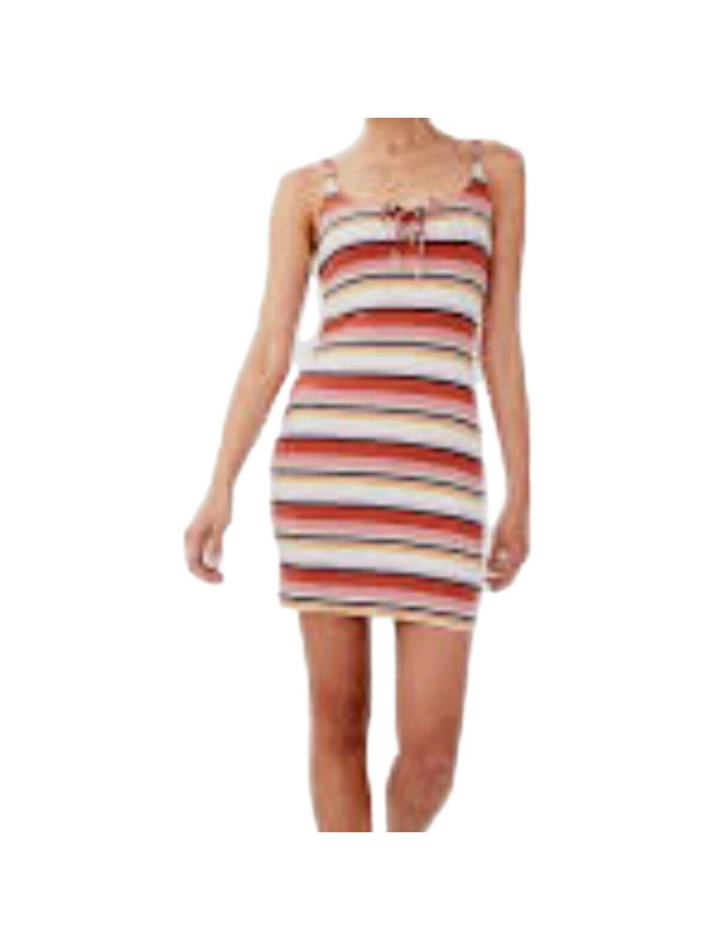 Aeropostale Bodycon Dress Womens M Seriously Soft Tie Adjustable Summer Festival